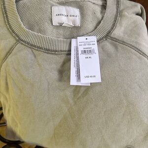 American Eagle Outfitters Sage Green Sweatshirt
